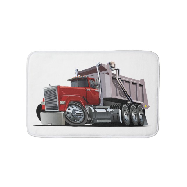 Cartoon truck bath mat (Front)