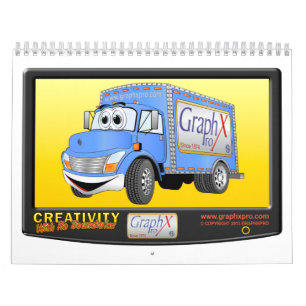 Cartoon Truck Calendar