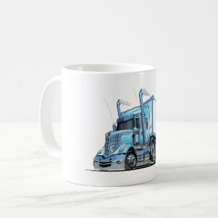 Cartoon truck coffee mug