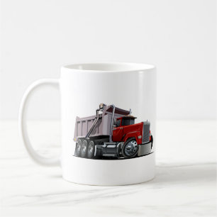 Cartoon truck coffee mug