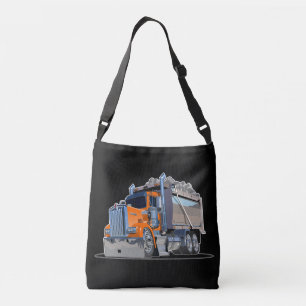 Cartoon truck crossbody bag