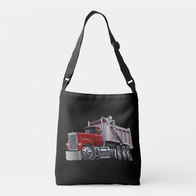 Cartoon truck crossbody bag (Back)