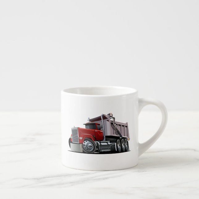 Cartoon truck espresso cup (Right)