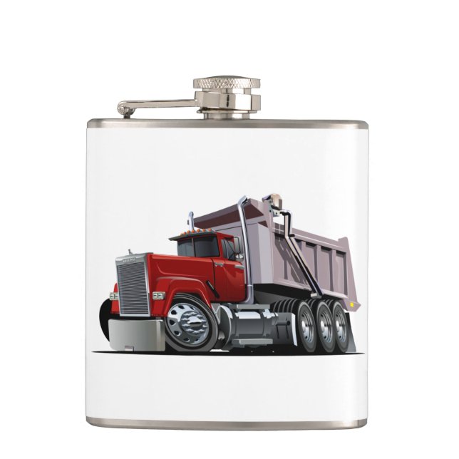 Cartoon truck flask (Front)