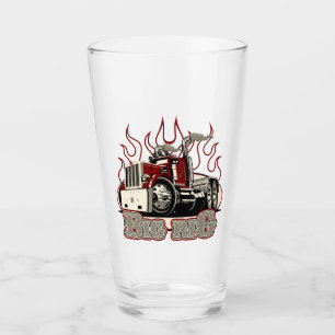 Cartoon truck glass