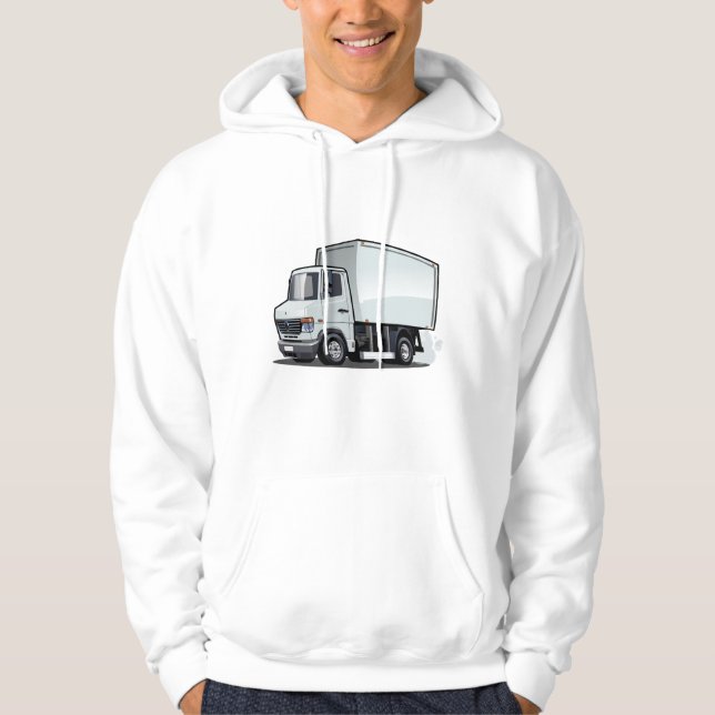 Cartoon truck hoodie (Front)