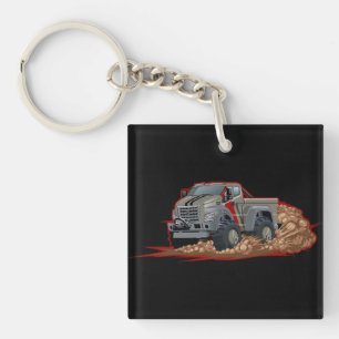 Cartoon truck key ring