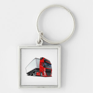 Cartoon truck key ring
