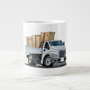 Cartoon truck large coffee mug