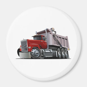 Cartoon truck magnet
