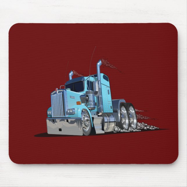 Cartoon truck mouse pad (Front)