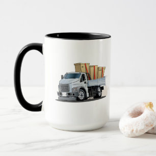Cartoon truck mug