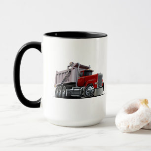 Cartoon truck mug