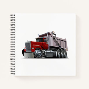 Cartoon truck notebook
