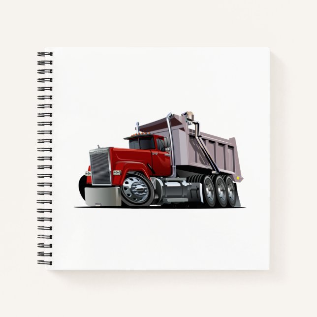 Cartoon truck notebook (Front)