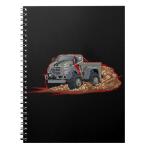 Cartoon truck notebook