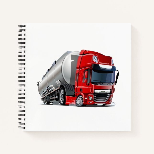 Cartoon truck notebook (Front)
