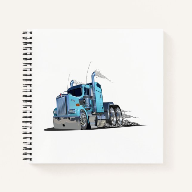 Cartoon truck notebook (Front)
