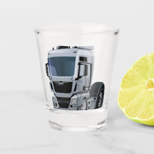 Cartoon truck shot glass