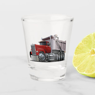 Cartoon truck shot glass