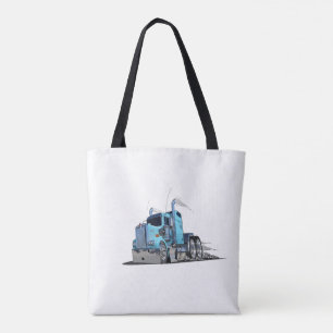 Cartoon truck tote bag