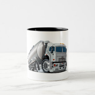 Cartoon truck Two-Tone coffee mug
