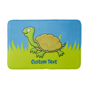 Cartoon Turtle Bath Mat