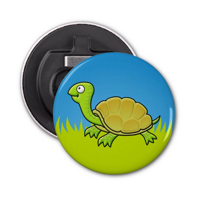 Cartoon Turtle Bottle Opener (Front)