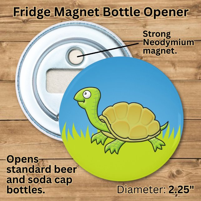 Cartoon Turtle Bottle Opener (Creator Uploaded)
