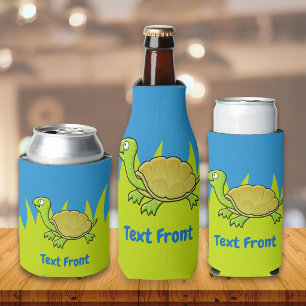 Cartoon Turtle Can Cooler