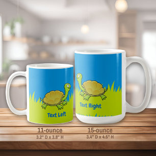 Cartoon Turtle Coffee Mug
