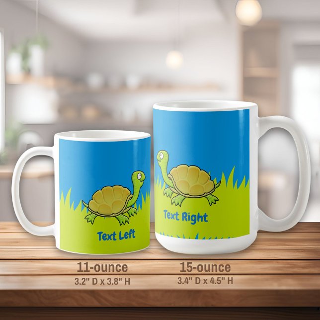Cartoon Turtle Coffee Mug (Creator Uploaded)