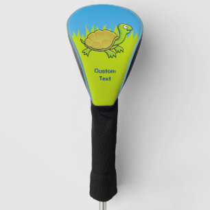 Cartoon Turtle Golf Head Cover
