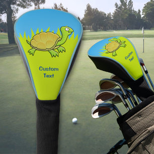 Cartoon Turtle Golf Head Cover