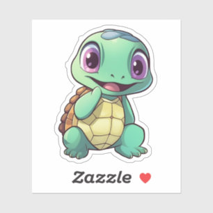 Cartoon turtle illustration