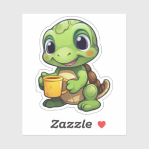 Cartoon turtle illustration