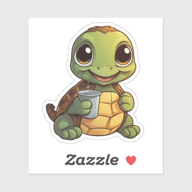 Cartoon turtle illustration (Sheet)