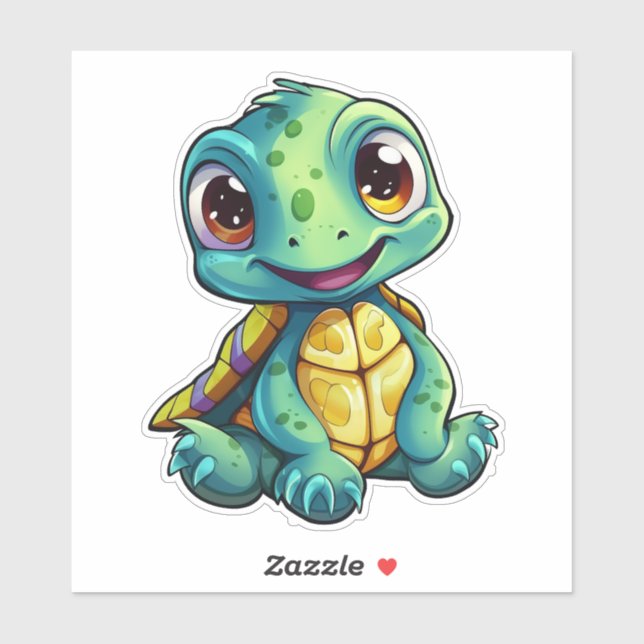 Cartoon turtle illustration (Sheet)