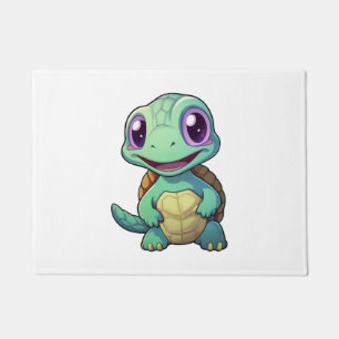 Cartoon turtle illustration Copy Copy Copy Copy Co Doormat