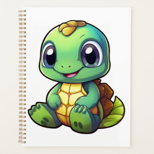 Cartoon turtle illustration Copy Copy Planner