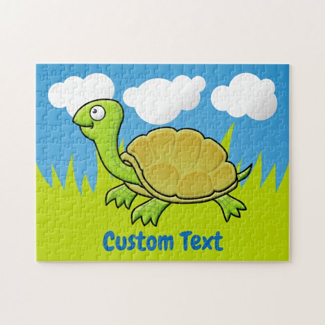 Cartoon Turtle Jigsaw Puzzle (Horizontal)