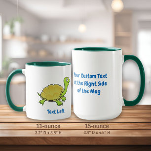 Cartoon Turtle Mug