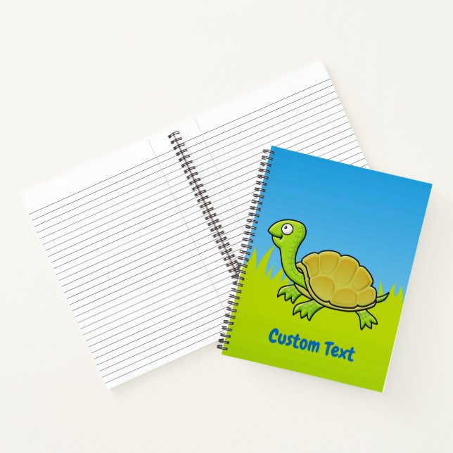 Cartoon Turtle Notebook (Inside)
