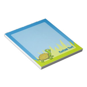 Cartoon Turtle Notepad
