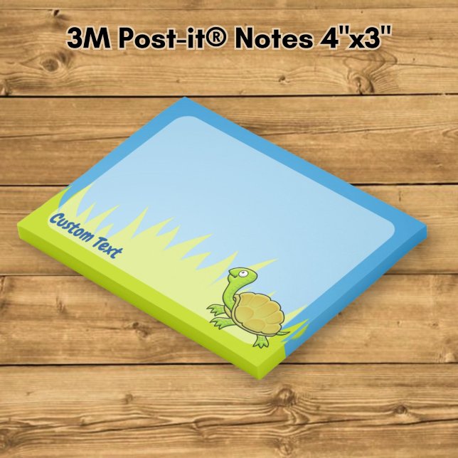 Cartoon Turtle Post-it Notes (Creator Uploaded)