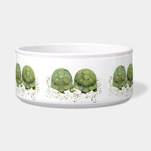 Cartoon Turtles Pet Bowl