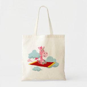 Cartoon Unicorn's Magic Carpet Ride Bag