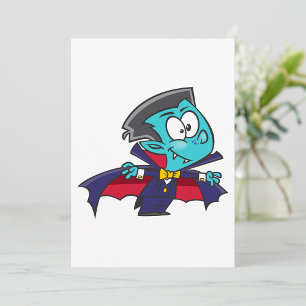 Cartoon Vampire Invitations