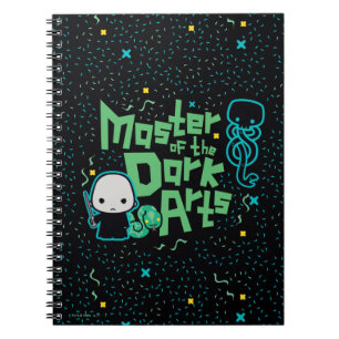 Cartoon Voldemort - Master of the Dark Arts Notebook