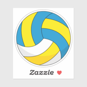 Cartoon Volleyball Ball
